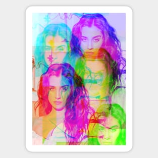 Lauren Jauregui Colors Sticker